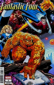 FANTASTIC FOUR VOL 8 #3 COVER I INCENTIVE ARTHUR ADAMS GEMMA NASCOSTA VAR NM - Foto 1 di 2
