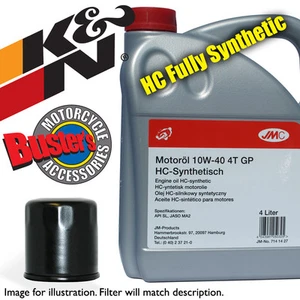 GSF 650 S-K6 Bandit Faired No ABS 2006 K&N Filter & 4L Fully Synthetic Oil - Picture 1 of 1