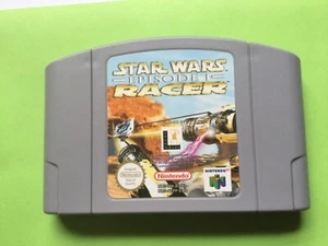 🌟STAR WARS RACER🌟NINTENDO🌟N64🌟CARRITO RARO🌟UK🇬🇧VENDEDOR🌟ENVÍO RÁPIDO REINO UNIDO🌟 - Imagen 1 de 2