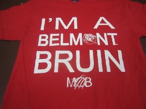 I'm A Belmont Bruin T-Shirt - Red - College Medium MV Sport U5 - Picture 1 of 6