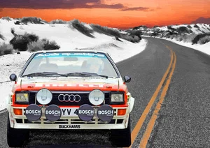 AUTOMOTIVE ART - AUDI QUATTRO - HANDFERTIG, LIMITIERTE EDITION (25) - Bild 1 von 1