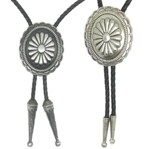 Bolo Tie for Men Teens Cowboy Western Cowgirl Alloy Sweater Shirt Decors Necktie - Picture 1 of 8