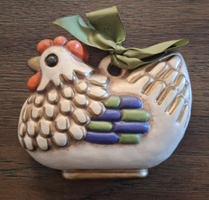 Thun Chicken Wall Decor Plaque Art Italian Ceramic - Picture 1 of 3