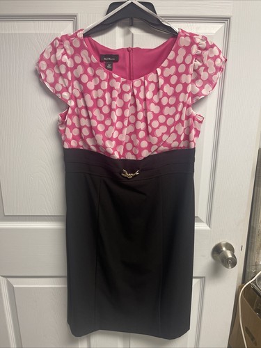 Abito tubino donna Alyx Petite svolazzante smanicato taglia 12P