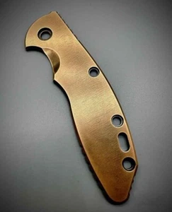 New 1PC Bronze Handle Scale for Rick Hinderer XM18 3.5” - Picture 1 of 4