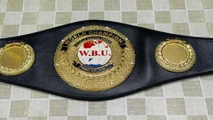 NEW CUSTOM WBU BOXING CHAMPIONSHIP REPLICA BELT HIGH QUALITY ADULT SIZE TITLE - Picture 1 of 11