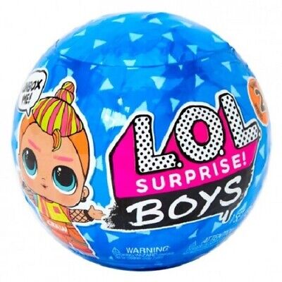 LOL Surprise! Dolls Boys Series 2 Sealed Ball - Blue  - New • 6.99$