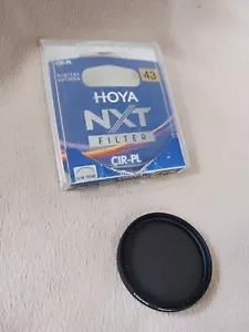 Hoya NXT Plus 43mm Circular Polarizer Filter w Case - VGC - Picture 1 of 4