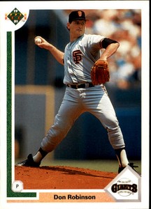 1991 Upper Deck #402 Don Robinson