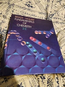 Brady Holum Fundamentals Of Chemistry 3rd Edition - Picture 1 of 4