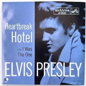 Elvis Presley-Promo-Heartbreak Hotel/I Was The one-Red Virgin Vinyl 180 G (New) - Imagen 1 de 5