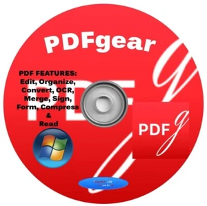 PDFgear Software Suite ~ Professional Management PDF Editor ~ for Windows on CD - Picture 1 of 20