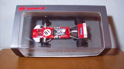 1/43 SPARK S5401 SURTEES TS7 6º GP EE. UU. 1970 #18 DEREK BELL Foto 1 de 4