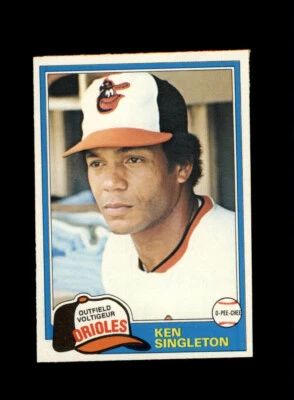 1981 KEN SINGLETON O-PEE-CHEE #281 ORIOLES *R9278 - Image 1 of 2