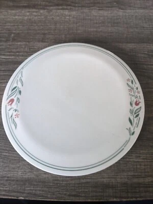 CORELLE COORDINATES ROSEMARIE 8 INCH FOOTED TRIVET GENTLY USED FREE USA SHIPPING - Image 1 of 3