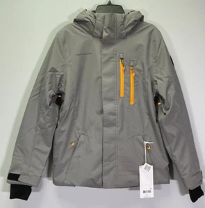 Obermeyer Gent's Boy's Size L (14-16) Grey Ski Jacket NWT - Picture 1 of 7