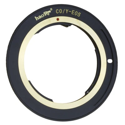 HAOGE Adapter fr Contax Yashica CY C/Y Lens to Canon EOS EF 60D 600D 550D 500D T4i T3i