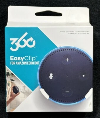 NUEVO - EasyClip 360 para Amazon Echo Dot (2da generación) montaje en pared - blanco (360573) Foto 1 de 4