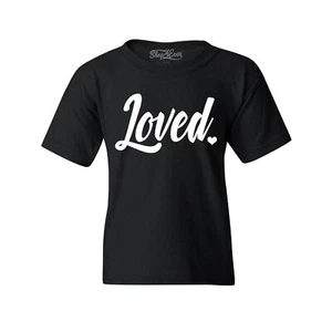 Loved Heart Valentine's Day Youth's T-Shirt Valentines Shirts - Picture 1 of 5
