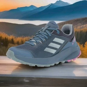 NUEVAS Zapatillas de Trail Running para Mujer (ELIGE LA TALLA) TERREX Trailrider GW5554 AZUL/PLATEADO - Imagen 1 de 20