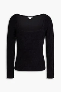 BNWT James Perse Velvet Square Neck Top Size 1 (0-2) MSRP $225!! - Picture 1 of 11