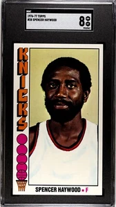 SGC 8 - 1976-77 Topps # 28 Spencer Haywood New York Knicks HOF - Picture 1 of 2