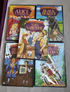 Storybook Classics 5er Pack (DVD) Alice, Black Beauty, Tom Sawyer, Treasure Isl. Win - Bild 1 von 10