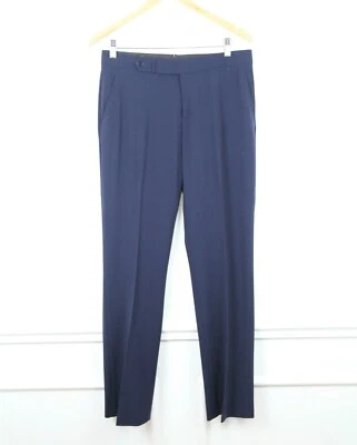 Pantalones de carrera FLAWS Ralph Lauren Collection para mujer 10 etiqueta negra azul marino Foto 1 de 4