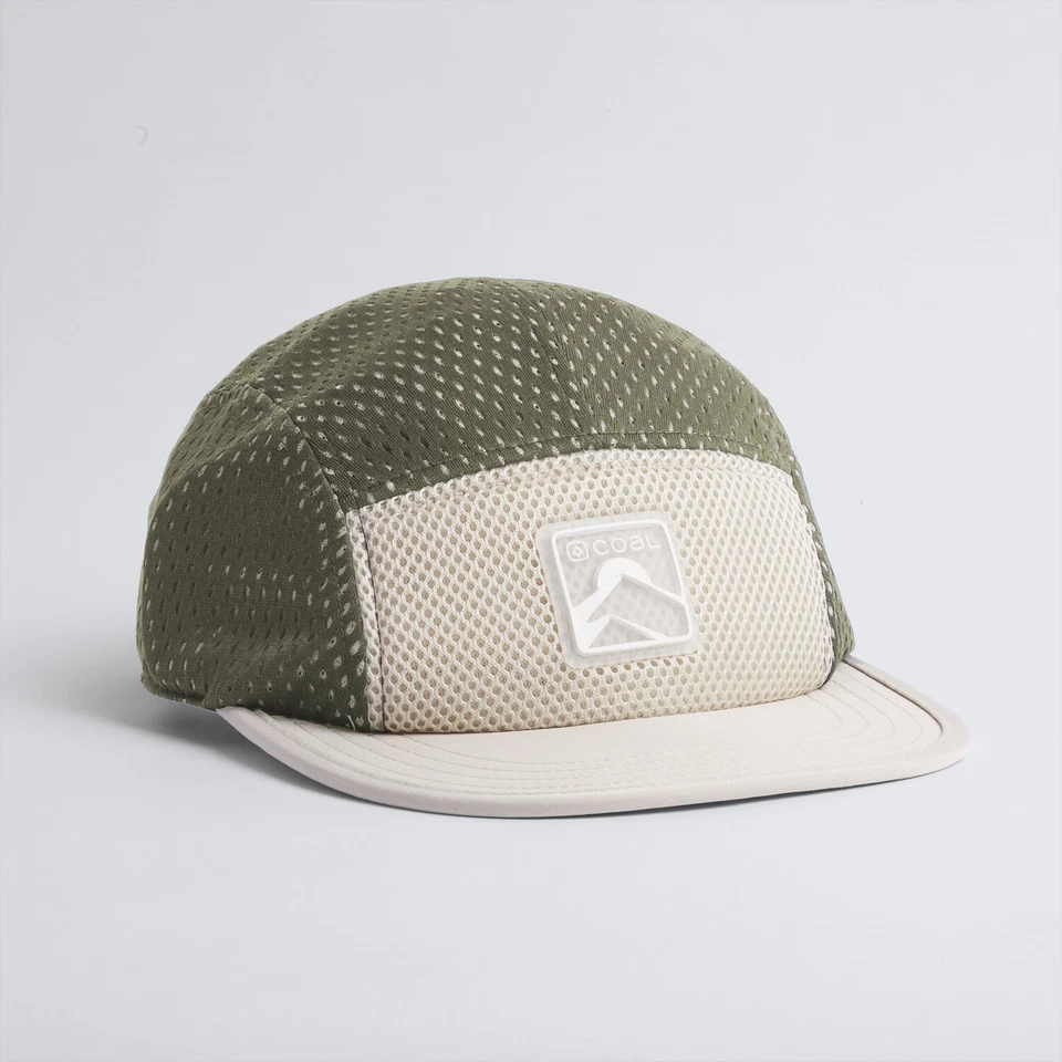Coal The Dune 帽子超低 5 面板露营帽,可调节绑带卡其色/鼠尾草 — 第 1/1 张图片