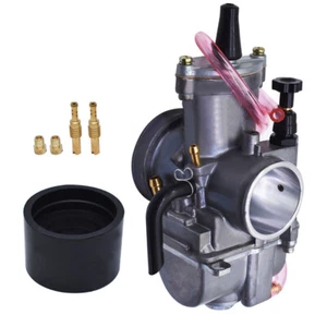 Carburador de carbohidratos PWK 34 mm con chorro de potencia para ATV Quad Go Kart Dirt Pit Bike - Imagen 1 de 8