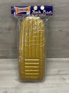 DE COLECCIÓN BARRA SISSY RESPALDO ORO AMARILLO BRILLO SCHWINN STINGRAY KRATE NUEVO SIN USAR, EN PAQUETE - Imagen 1 de 5