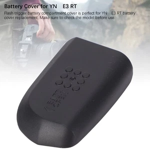 Flash Trigger Battery Compartment Door Cover For YN‑E3 RT Battery Lid Replac New - Bild 1 von 23