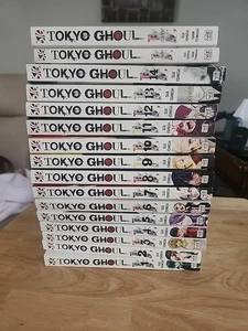 Tokyo Ghoul manga in ENGLISH FULL SERIES vols 1-14 plus 2 extra - Imagen 1 de 6