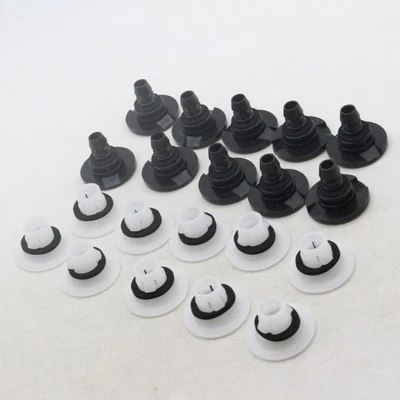 Juego de 10 ojales y pasadores de moldeo basculante de nailon para Subaru Legacy Outback 2005-2019 Foto 1 de 4