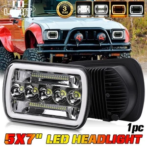 5x7" 7x6" LED Headlight High/Low Beam DRL For Toyota Pickup 1982-1995 Truck 4WD - Picture 1 of 12