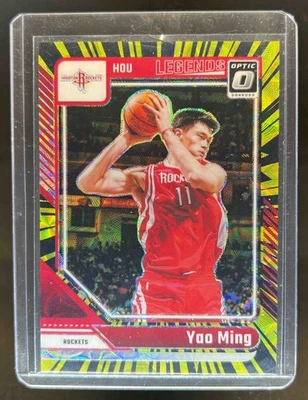 2024-25 Donruss Optic Yao Ming Legends 电力国际 #25/75 火箭 — 第 1/2 张图片