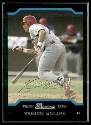 Bowman #301 Yadier Molina 2004 primera edición Foto 1 de 2