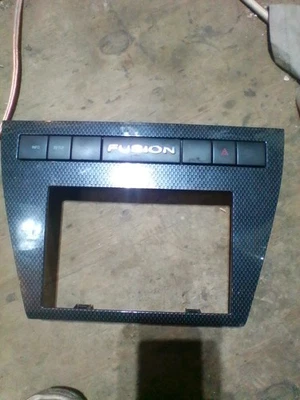 06 07 08 09 2008 2009 FORD FUSION DASH RADIO TRIM BEZEL W/ HAZARD SWITCH OEM - Image 1 of 4