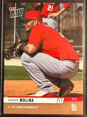 2019 Topps Now #OD-361 Yadier Molina St. Louis Cardinals - Image 1 of 2