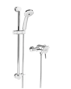 BRISTAN STRATO REAR-FED EXPOSED THERMOSTATIC MIXER SHOWER & ADJUSTABLE KIT R6