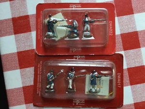 Del Prado Relive Waterloo French Soldiers DWA017 & DWA022 - Picture 1 of 9