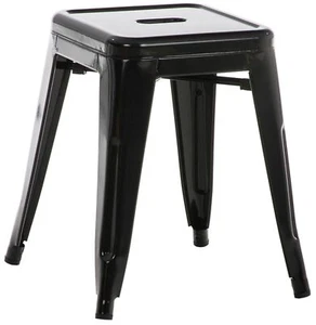 Hocker Armin Sitzhöhe 46 cm Metallhocker stapelbar pflegeleicht bis 200 kg - Bild 1 von 11