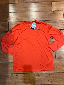 NIKE CINCINNATI BENGALS FUSSBALL DRI FIT UPF 40 CREW PULLOVER LANGARM XL $ 60 - Bild 1 von 4