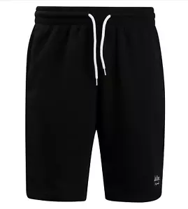 Lee Cooper Men's Designer Fleece Summer Shorts, New Hip Hop Era, Time Is Money - Picture 1 of 7