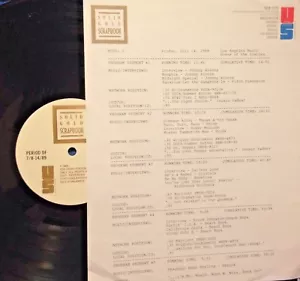 RADIO SHOW 7/14/89 60's L.A. MUSIC: BEACH BOYS SET, EAGLES, BYRDS, JOHNNY RIVERS - Picture 1 of 1