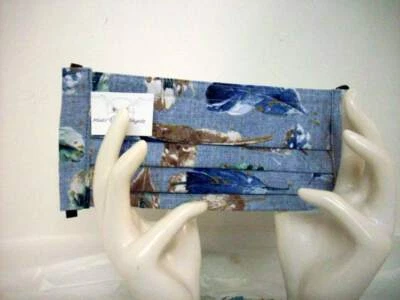 Face Masks Handmade accordion pleated Mask interfacing filter Feather 2 - Image 1 of 2