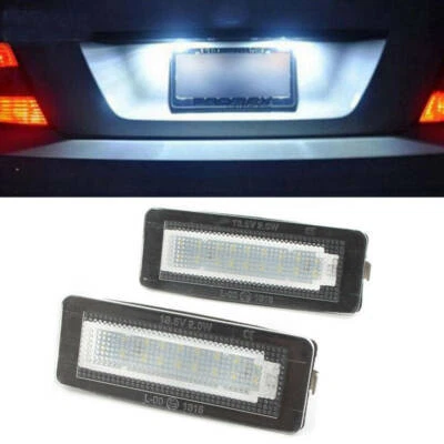 Für Smart Fortwo Coupe W450 W451 W453SMD LED Kennzeichenbeleuchtung Weiß Licht - Bild 1 von 4