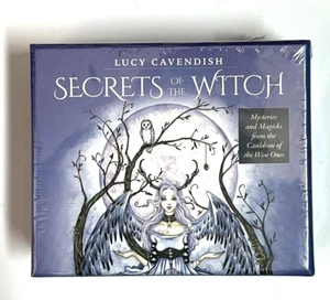 Secrets of the Witch Oracle ~ 55 Card Deck ~ Lucy Cavendish ~ NEW - Picture 1 of 2