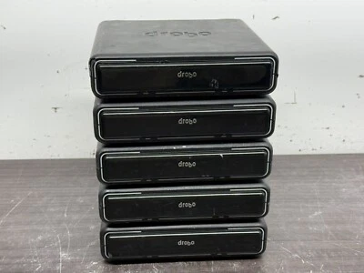 Lote de 5 Drobo Mini matriz de almacenamiento conectada DR-MINI-A - Y34 Foto 1 de 4