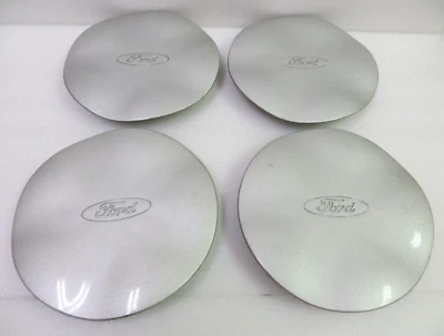 FORD TAURUS 1996-1999 SILVER CENTER CAPS - SET OF 4 - 3179 - F6DC-1A096-AA - OEM Foto 1 de 4